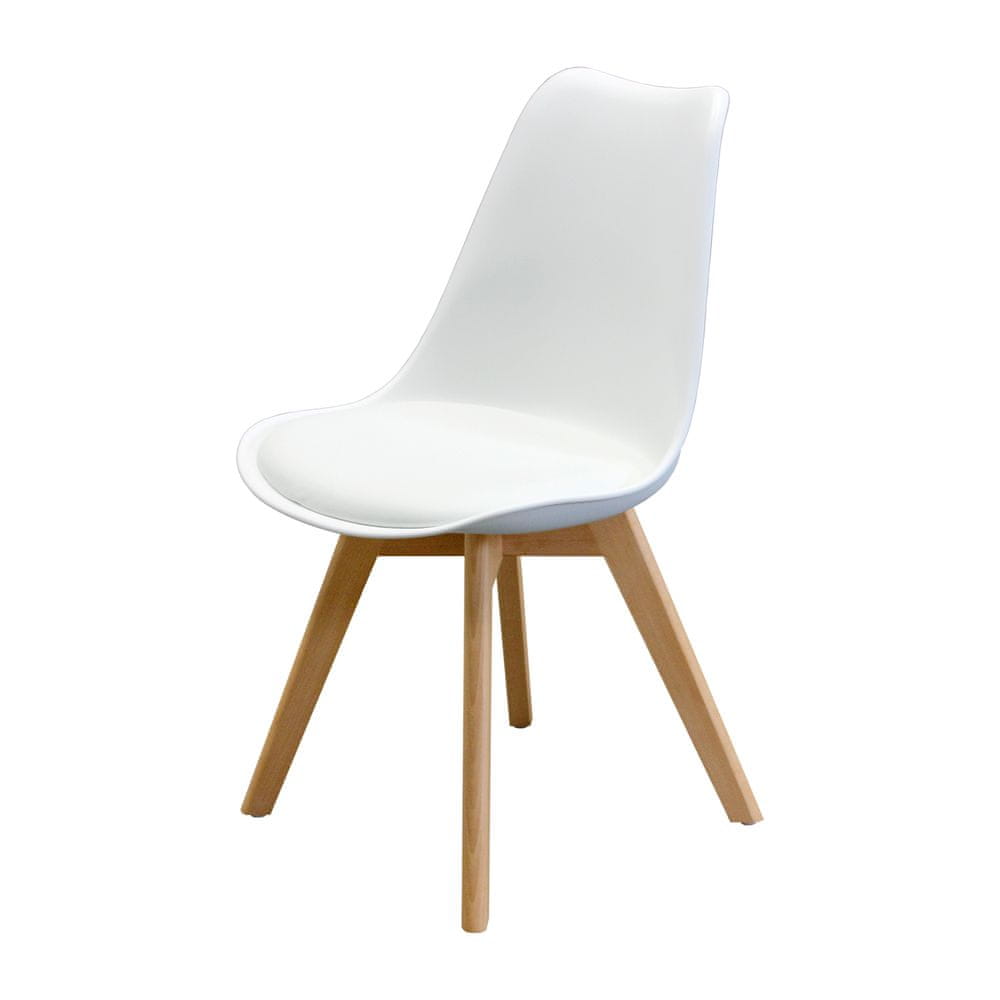 IDEA nábytok Jedálenská stolička QUATRO biela